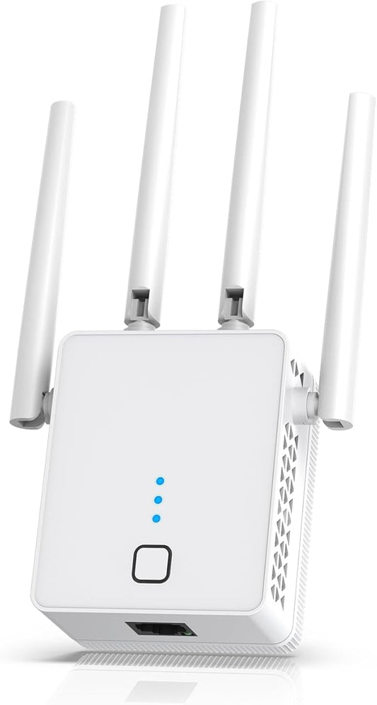 WiFi Extender, 2024 Fastest WiFi Booster 1200Mbps Dual Band WiFi Extenders by nonser