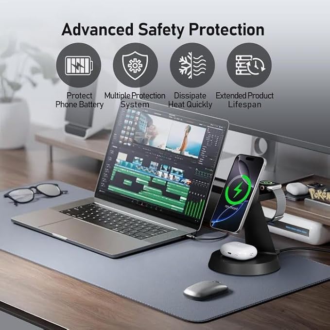 3 in 1 Wireless Charging Station - Image 7