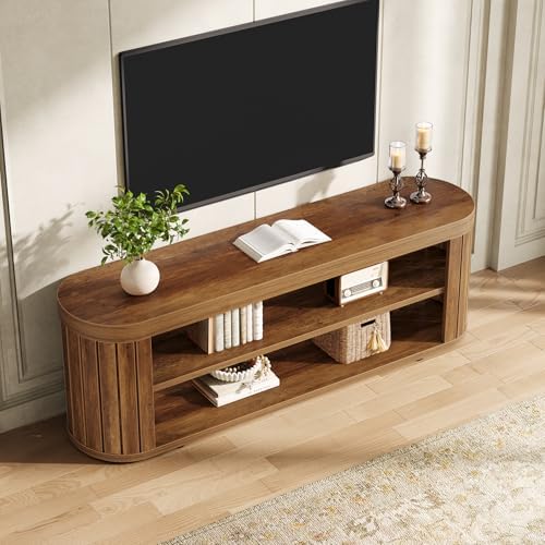 tribesigns 47.2" wooden entryway bench with 2-tier shoe on a desk or shelf