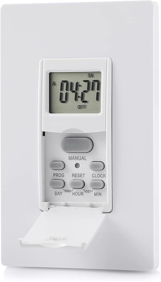 DEWENWILS Indoor in Wall Timer Switch by DEWENWILS