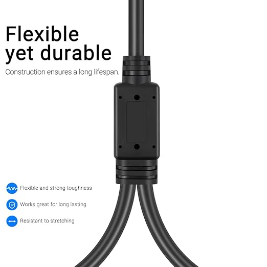 Smithok 2Pack XLR Y Splitter 1 Male to 2 Female Micrphone Cable, 3 Pin XLR 2 - Image 7