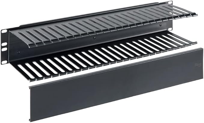ICC 2U Finger Duct Cable Manager Panel by ICC