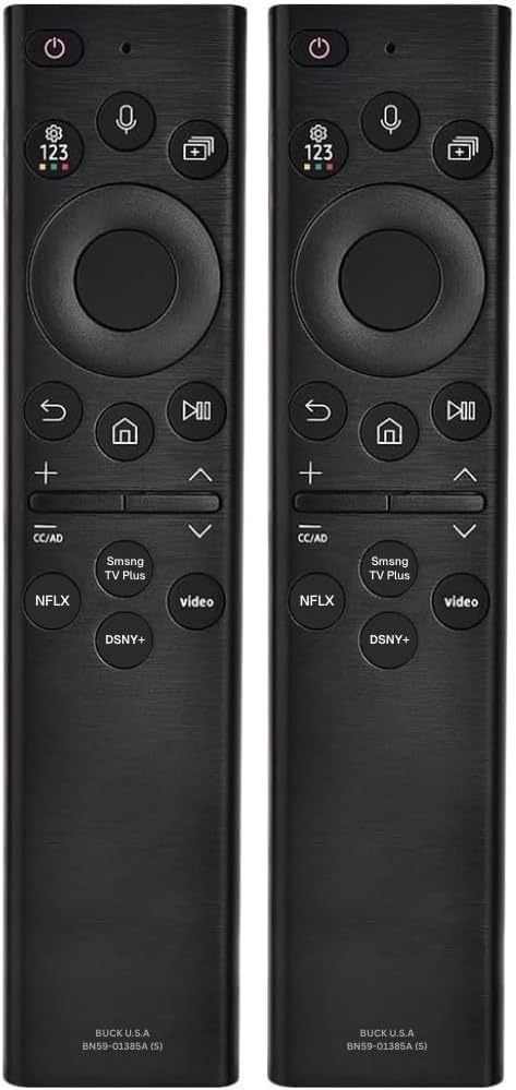 2 Pack BN59-01385A Samsung TV Remote Control Replacement by BuckUSA