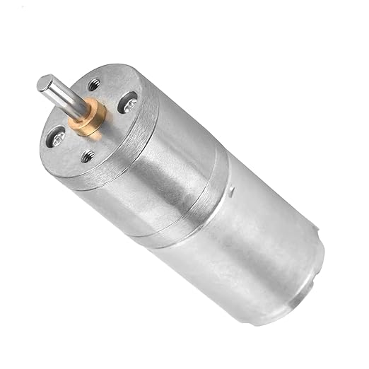 25mm DC 12V 25GA 370 Low Speed Metal Gear Motor - Image 9