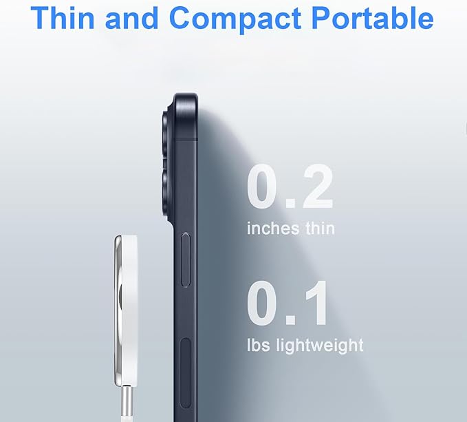 for iPhone 17 Pro Max Magsafe Charger 2Pack Magnetic Wireless Charger - Image 8