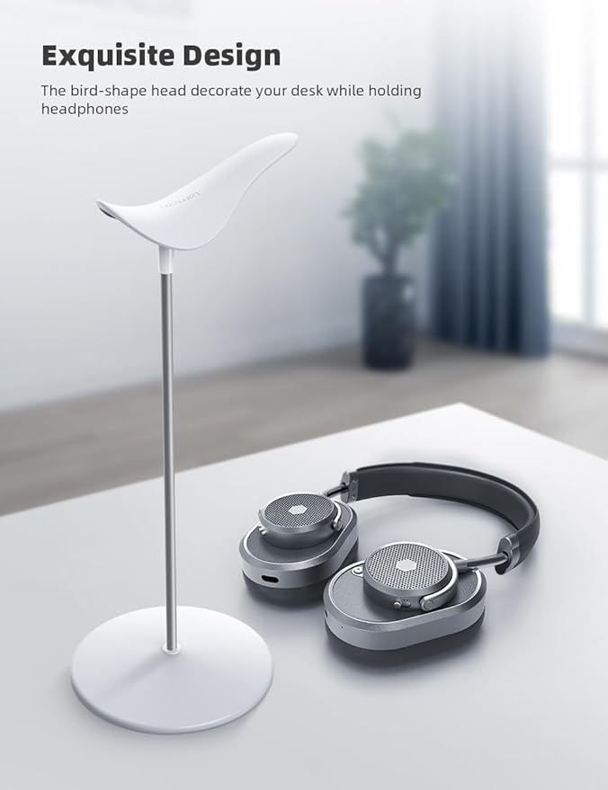 Lamicall Headphone Stand, Desktop Headset Holder - Image 3