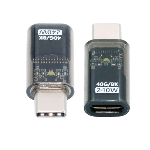 chenyang USB C Connector USB4 Type C 240W Power 40Gbps Data 8K Video Extension - Image 9