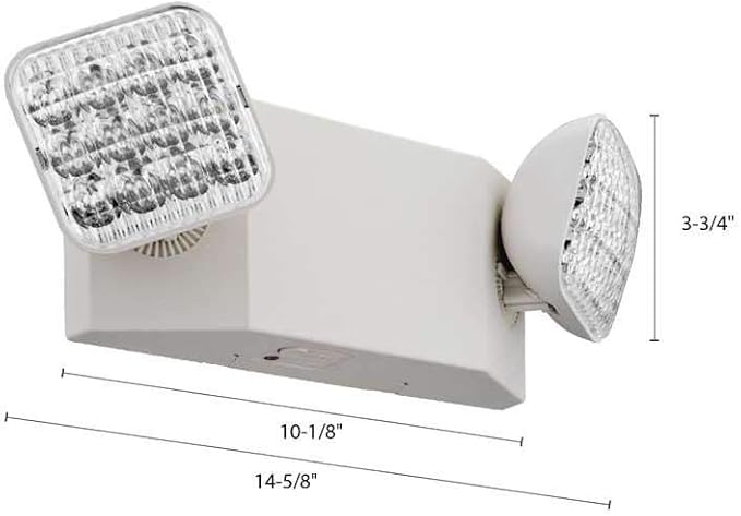Lithonia Lighting EU2 LED 2-Light White LED Emergency Fixture - Image 2