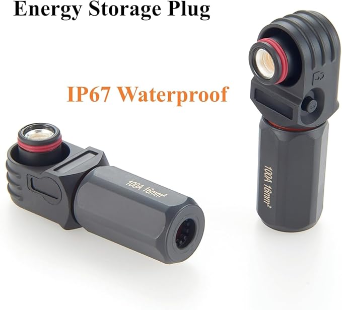 Right Angle 6mm 16mm² 100A Single Core Battery Energy Storage Connector IP67 - Image 6