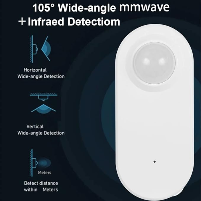 Haozee Smart Motion Sensor, Zigbee PIR Motion Sensor - Image 5