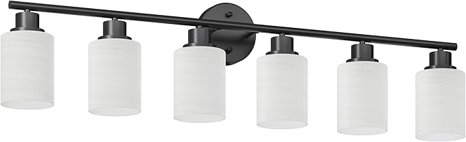 Guliaofo 6-Light Bathroom Light Fixtures, Vanity Lights - Image 2