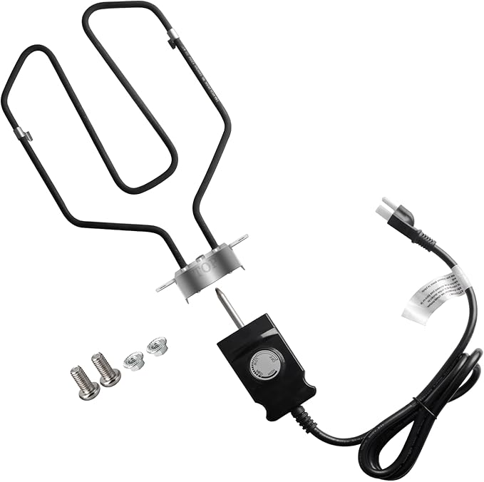 Upgrade Universal 1650W 15A Electric Smoker Heating Element Kits by GrillPartsSupplier