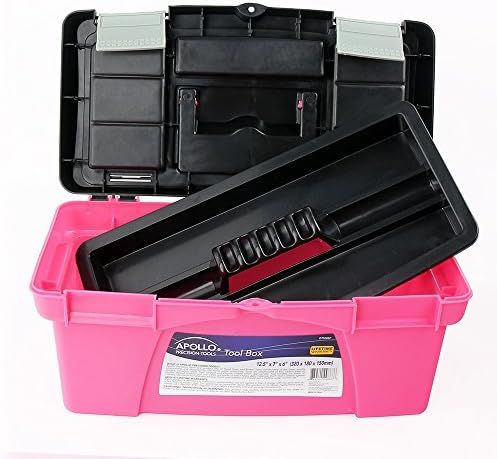 apollo tools set of 3 stackable tool boxes showing dimensions