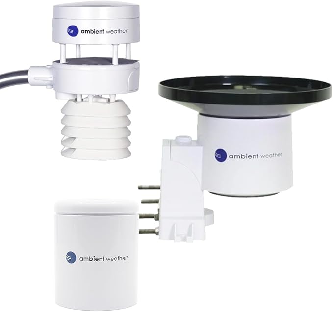 Ambient Weather WS-5000-IP3 Ultrasonic Professional Smart Weather Station by AmbientWeather