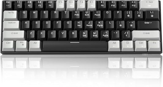 Camiysn 60% Mechanical Gaming Keyboard, Mixed Color Keycaps Gaming Keyboard by Camiysn