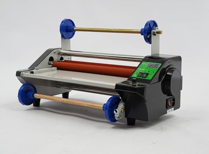 Pro Laminating Machine with Single & Double Sided Heating, 35cm Width & 0-200°C - Image 7
