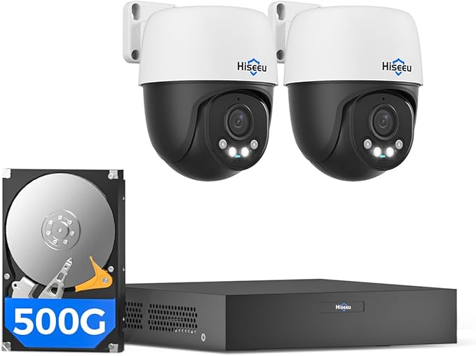 Hiseeu 6MP PoE Secuirty Camera System, by Hiseeu