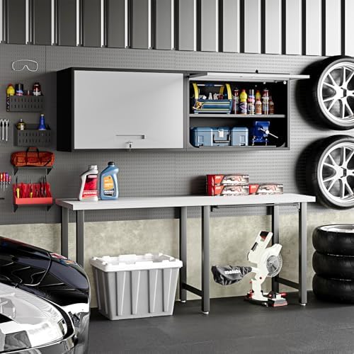 stani metal wall cabinet for garage, floating garage, main product view