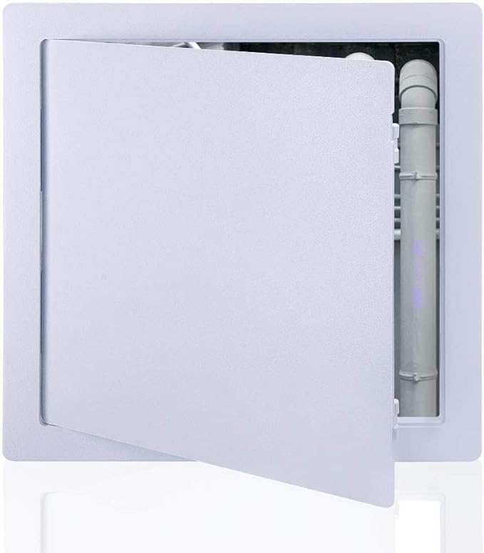 Suteck Plastic Access Panel for Drywall Ceiling 14 x 14 Inch Reinforced by Suteck