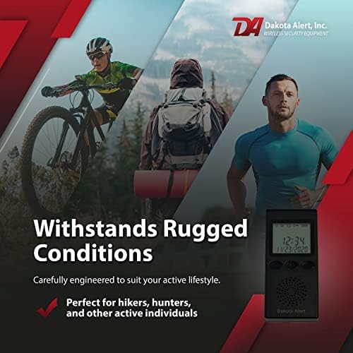 Wireless Driveway Alarm Portable Receiver PR-4000 - Image 4