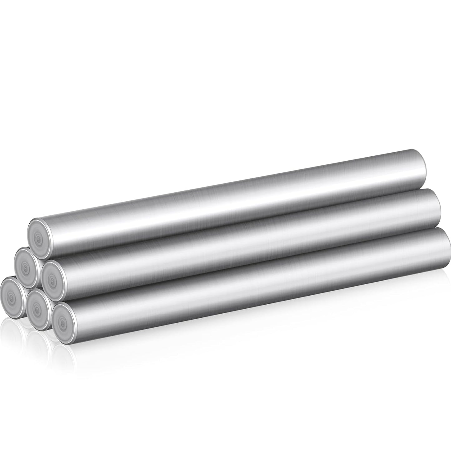 Sadnyy 6 Pcs 1/2 x 3 Inch 304 Stainless Steel Metal Dowel Pins Bunk Bed Replacement Hardware Shelf Pins Support Pegs for Shelf Bracket Bookshelf Cabinet Kitchen Furniture Closet DIY