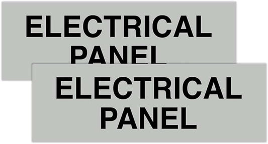 All Quality Basic Electrical Panel Sign by All+Quality