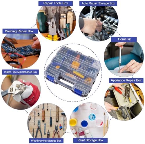 aidy-pro small parts organizer box storage case tools shown in use