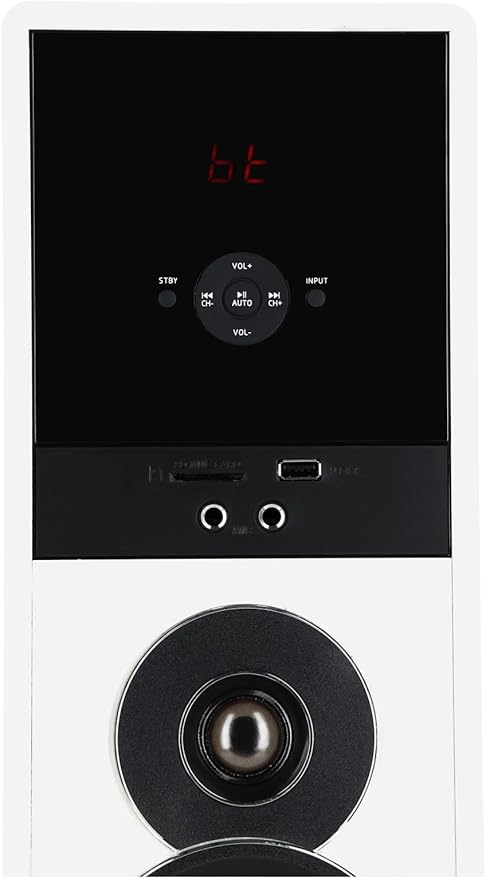 Rockville TM80W Powered Home Theater Tower Speaker System, USB/SD Playback - Image 3