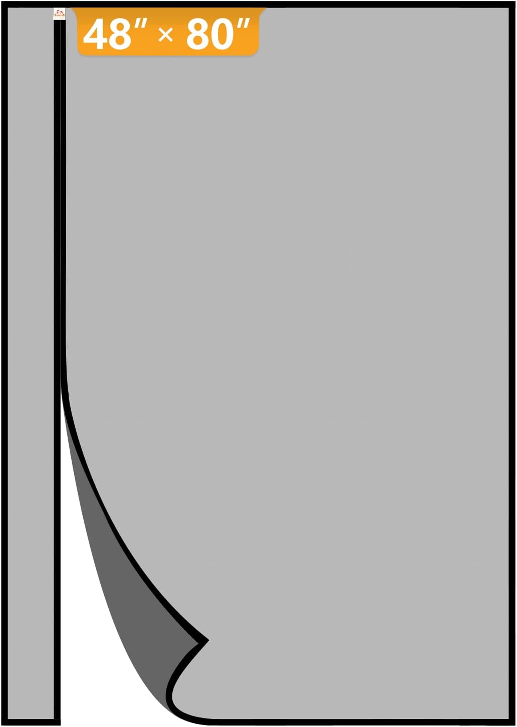 Yotache Reversible Left Right Side Opening Magnetic Screen Door Fits Door Size