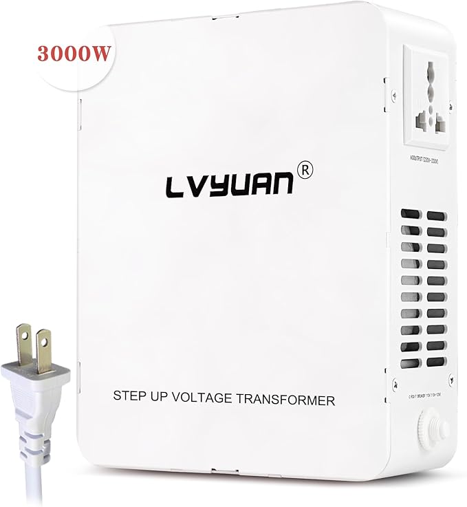 LVYUAN 3000W Watt Voltage Transformer Converter Step Up/Down Converter 110/120 - Image 3