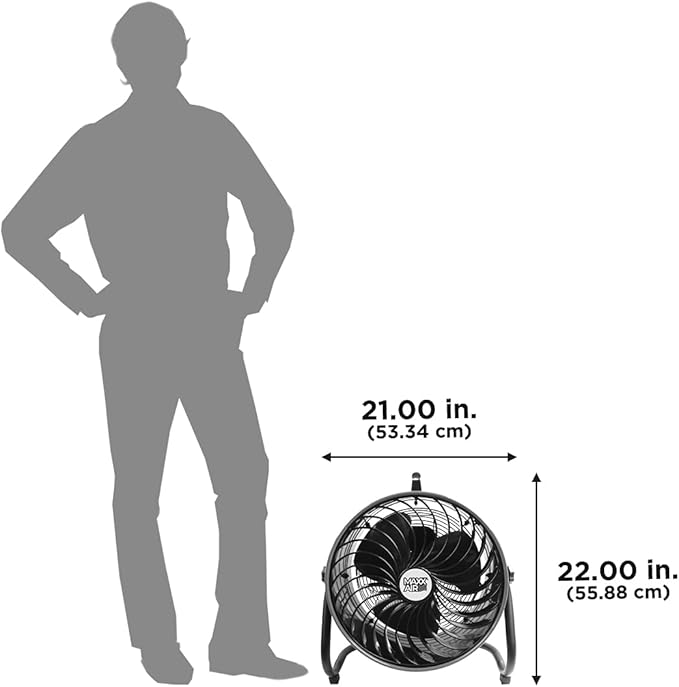 Maxx Air 16" High Velocity Turbo Fan - Image 5