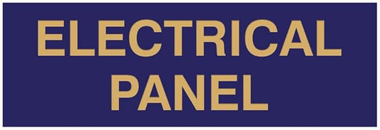 All Quality Basic Electrical Panel Sign by All+Quality