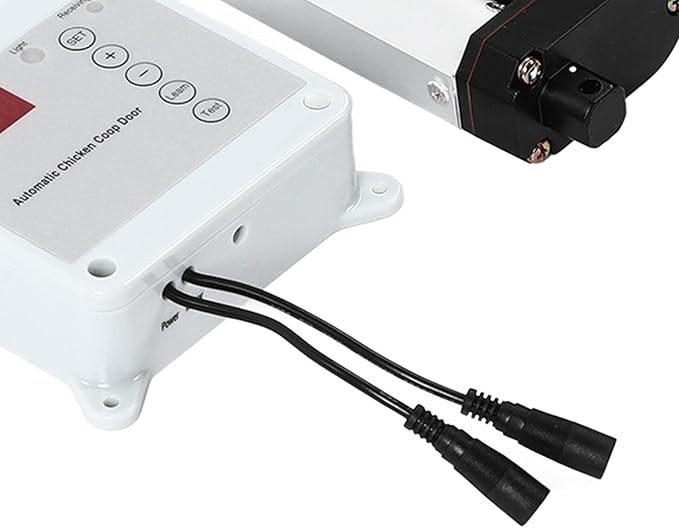 Cunyuer Automatic Chicken Coop Door Opener, Timing Photosensitive Remote Door - Image 8