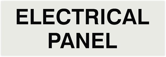All Quality Basic Electrical Panel Sign by All+Quality