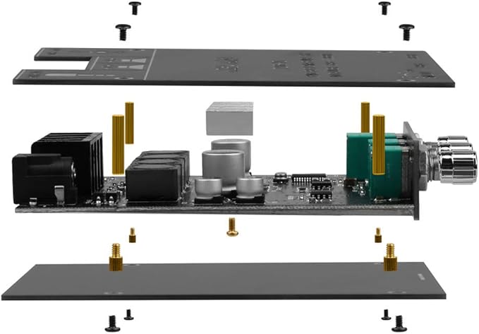 ZK-502T Power Amp Bluetooth 5.0 Audio Amplifiers Board 2.0 Channel 50W+50W AUX - Image 7