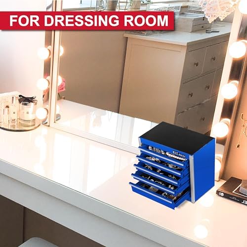 p.i.t. mini tool box,small metal toolbox organizer with showing dimensions