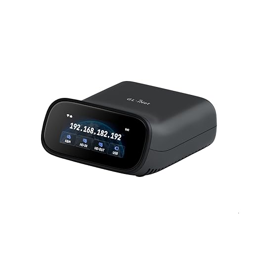 GL.iNet Comet Pro Remote KVM Over Wi-Fi, Dual Band Wi-Fi 6, 4K@30FPS Passthrough by GLiNet