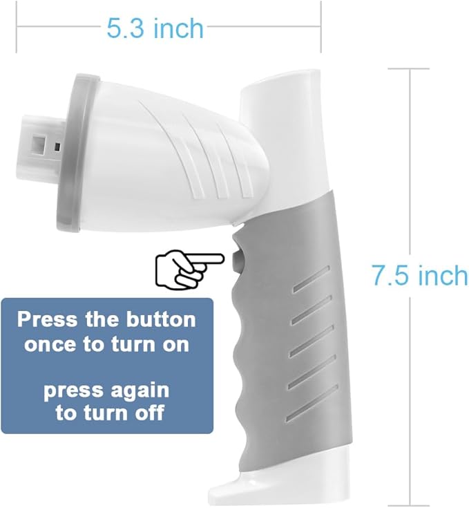 Electric Spin Scrubber, Bathroom Cleaning Brush Shower Scrubber Portable - Image 8
