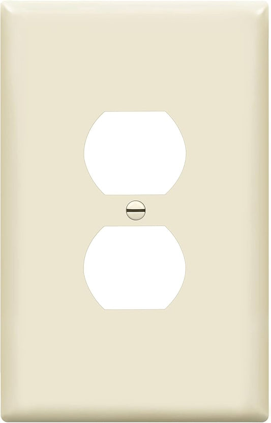 ENERLITES Duplex Receptacle Outlet Wall Plate, Jumbo Electrical Outlet Cover by Enerlites