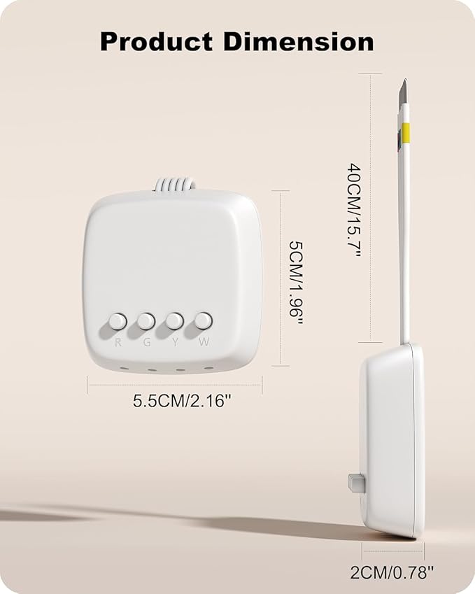 Power Extender Kit for Ecobee Smart Thermostats, C-Wire Adapter for Ecobee3 Lite - Image 7