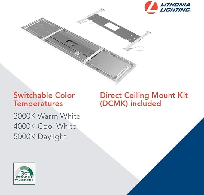 Lithonia Lighting CPANL 1x4 LED Flat Panel Light, 1 Ft. x 4 Ft. LED Light Panel - Image 3