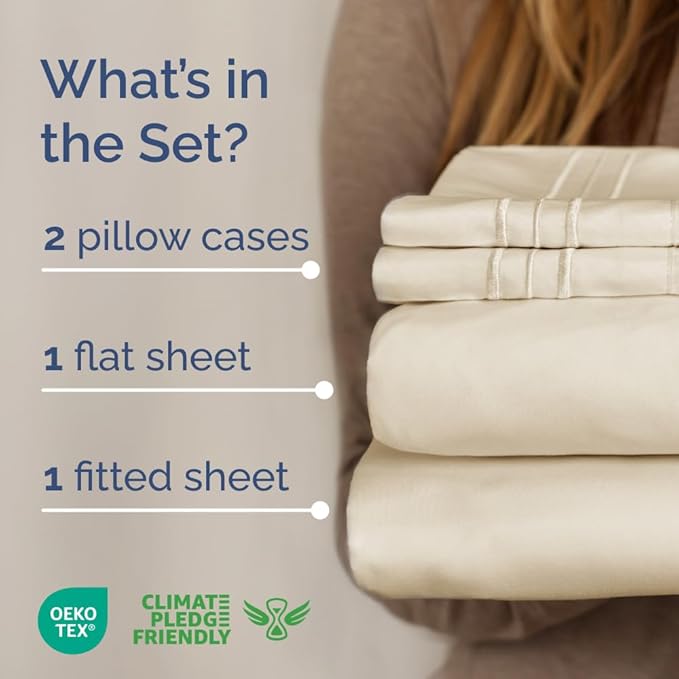 Full XL Bed Sheet Set - Image 2