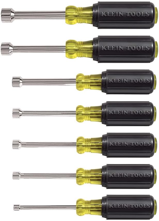 Klein Tools 80021 16-Piece Screwdriver Set with Magnetizer and Klein Tools 85617 8-Piece Precision Screwdriver Set