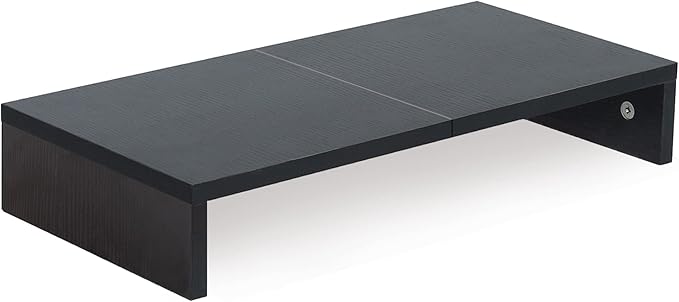 TEAMIX 20 Inch Monitor Stand Riser, Wood Monitor Riser by TEAMIX