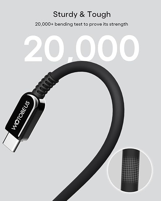 WOTOBEUS USB C GaN Wall Charger Block - Image 7