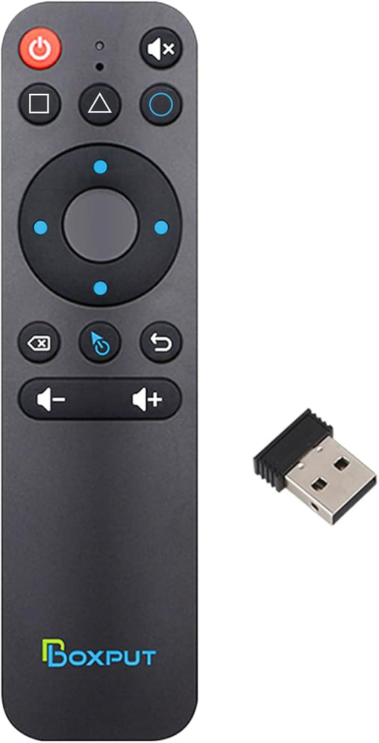 BOXPUT BPR1S Plus Air Mouse Remote BT & 2.4G RF Replacement Remote by BOXPUT