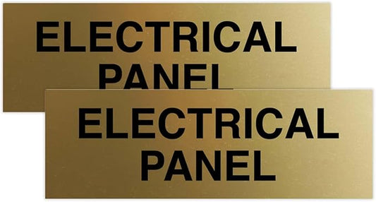 All Quality Basic Electrical Panel Sign by All+Quality