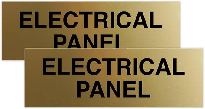 All Quality Basic Electrical Panel Sign by All+Quality