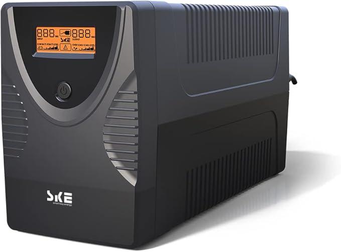 Ups Battery Backup and Surge Protector 425VA/240W, Computer Uninterruptible by SKESMARTKEYENERGY
