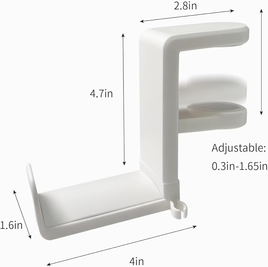 STEARBOR Headphone Hook，Under Desk Headphone Holder - Image 6